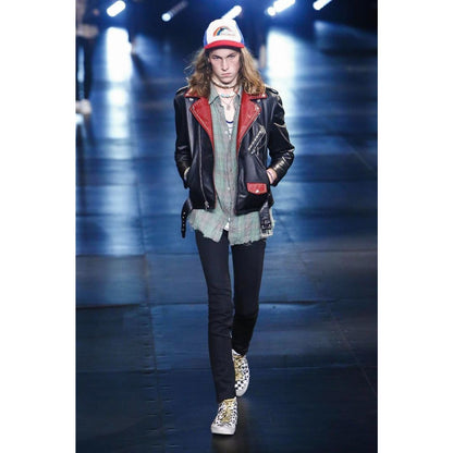 Saint Laurent SS16 Surf Sound Trucker Cap runway SLP Hedi