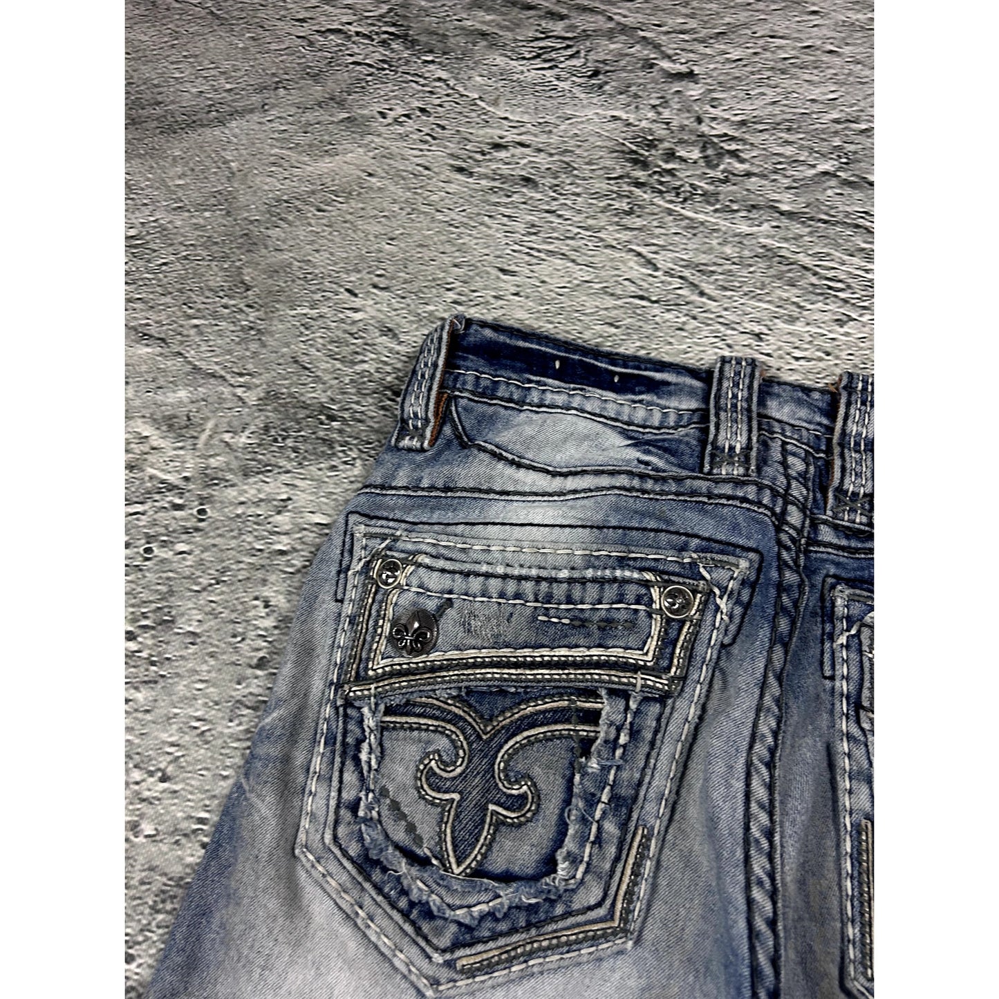 Rock Revival vintage blue jeans Y2K flared ZED