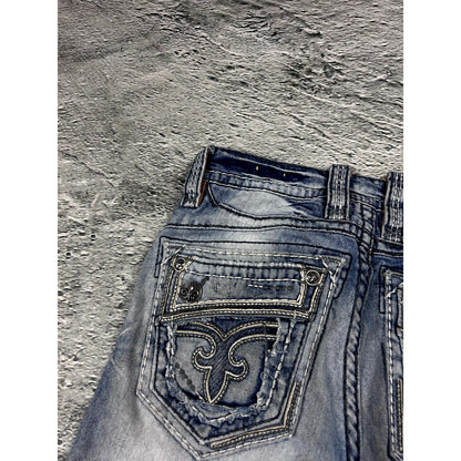 Rock Revival vintage blue jeans Y2K flared ZED