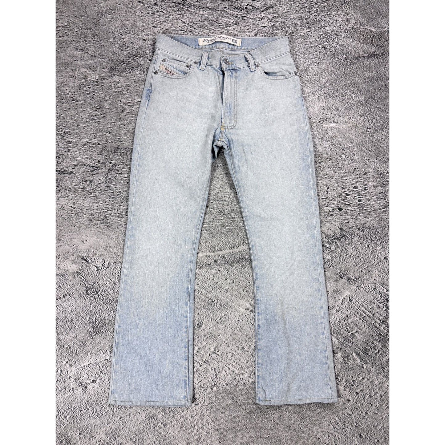 Diesel baby blue jeans flared Y2K