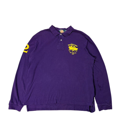 Chief Keef Polo Ralph Lauren longsleeve purple big pony