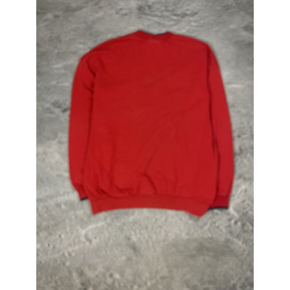 Nike Crewneck Vintage Red Big Logo swoosh 90s
