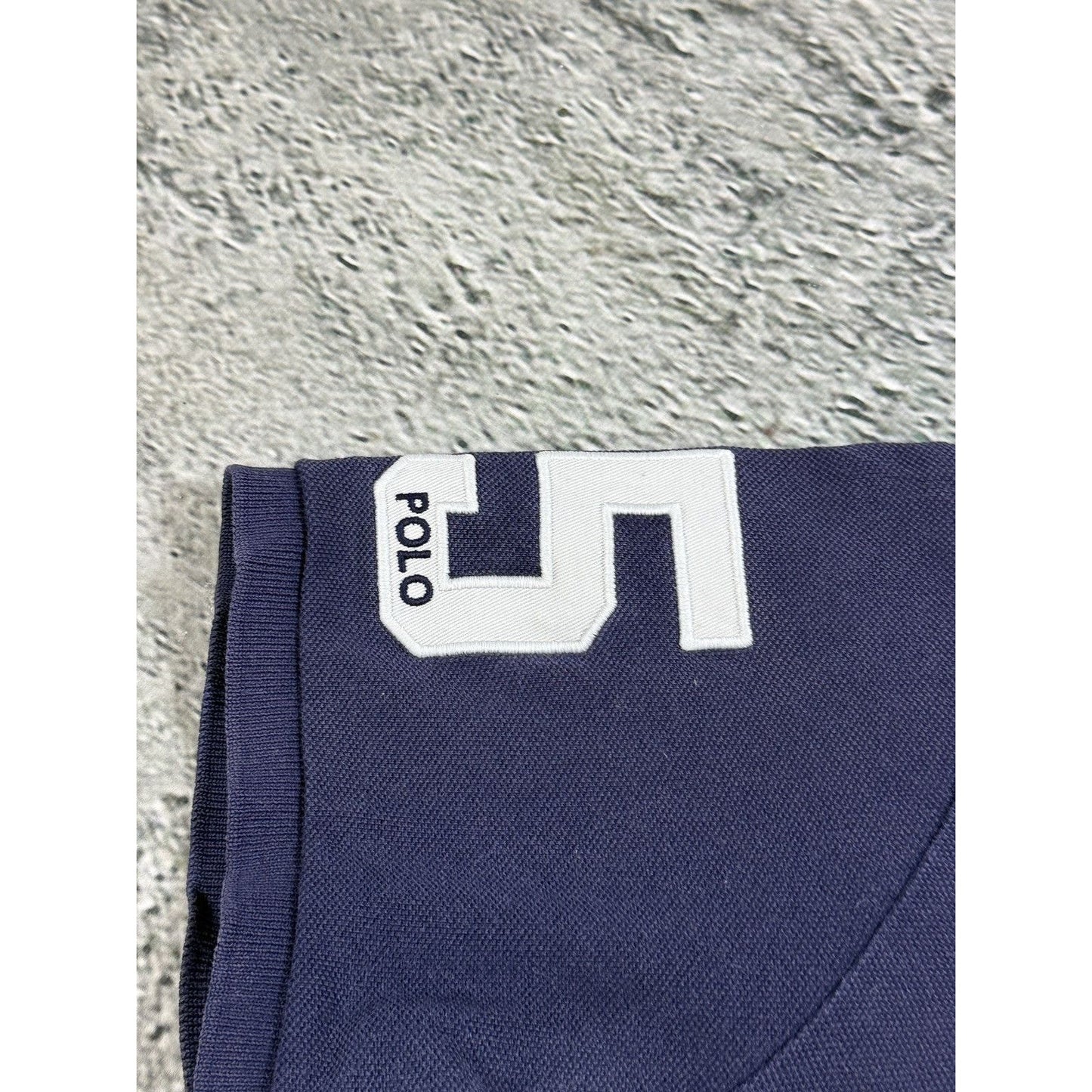 Chief Keef Polo Ralph Lauren New York navy blue Polo T-shirt