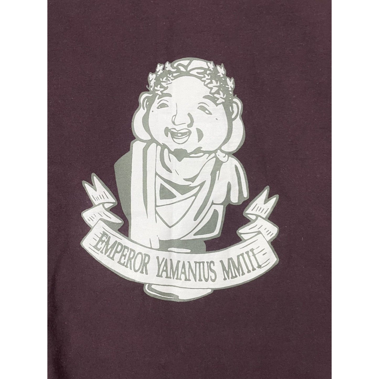 Evisu Yamane t-shirt vintage big logo emperror