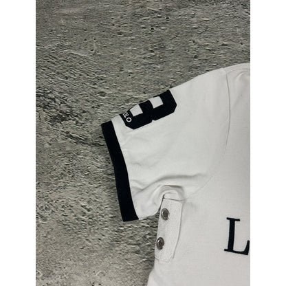 Chief Keef Polo Ralph Lauren Los Angeles vintage white black