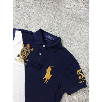 Chief Keef Polo Ralph Lauren T-shirt vintage blue navy white