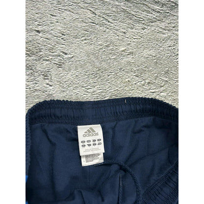 Adidas vintage navy blue track pants small logo 2000s