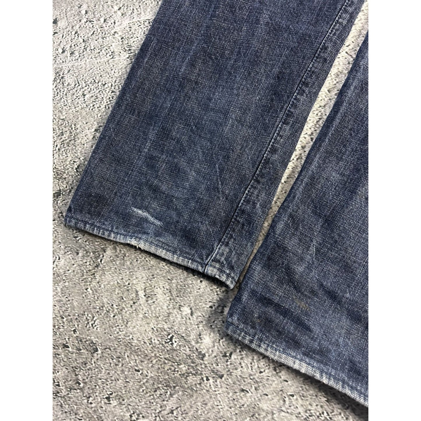 Evisu Yamane jeans vintage selvedge embroidery seagull Y2K