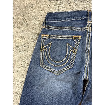 True Religion jeans gold stitching Y2K Geno Big QT