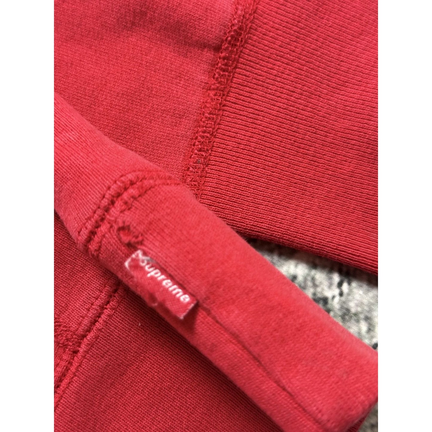 Supreme Mogo Motion Logo Red hoodie