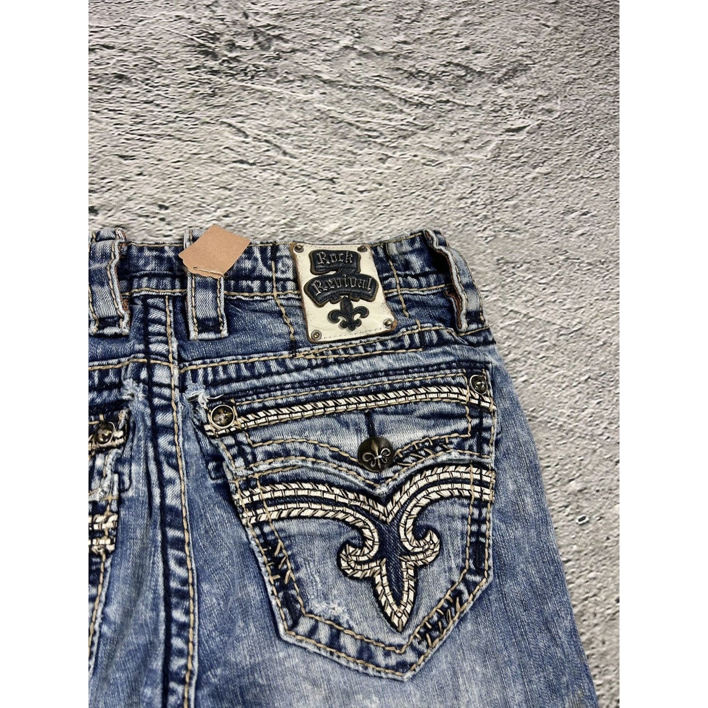 Rock Revival vintage blue jeans Y2K flared