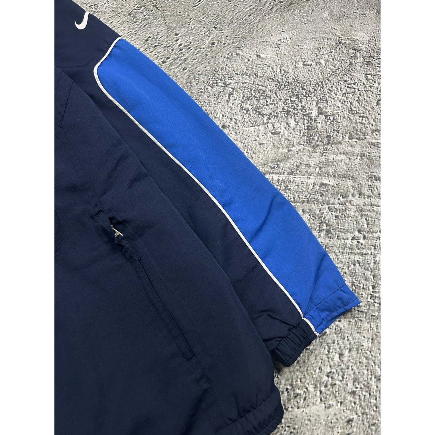 Nike track suit vintage navy pants windbreaker small logo