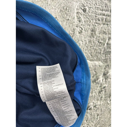 Italy Adidas vintage polo T-shirt navy blue Chief Keef