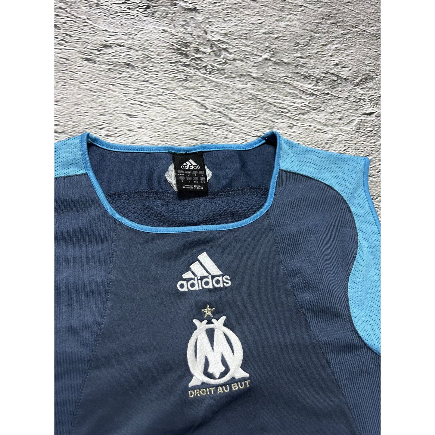 Olympique Marseille Adidas Jersey Vintage tank top 2004 2005