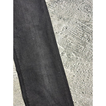 Prada jeans straight vintage denim pants grey easy fit