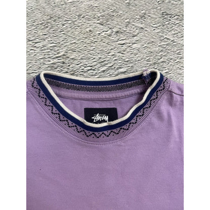 Stussy t-shirt violet vintage surf