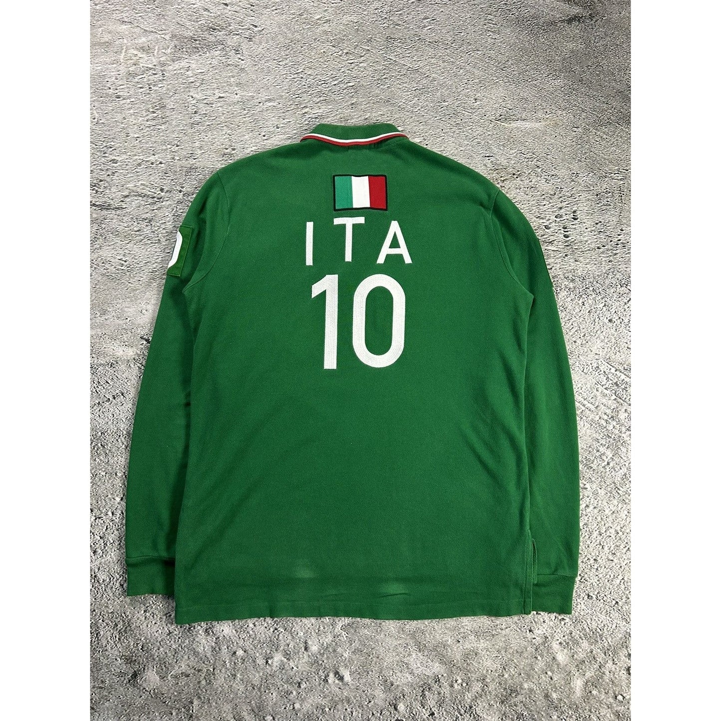 Chief Keef Polo Italy Ralph Lauren longsleeve vintage green