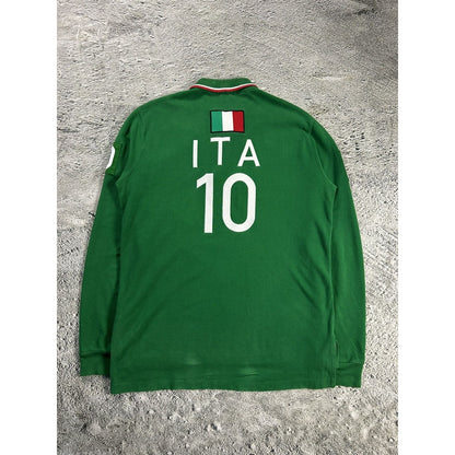 Chief Keef Polo Italy Ralph Lauren longsleeve vintage green