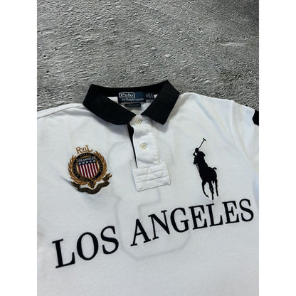 Chief Keef Polo Ralph Lauren Los Angeles vintage white