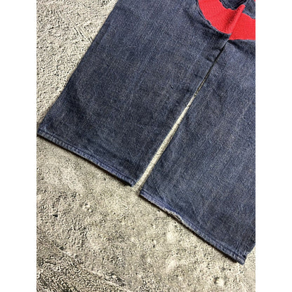 Evisu Yamane face jeans vintage selvedge denim Japan RARE