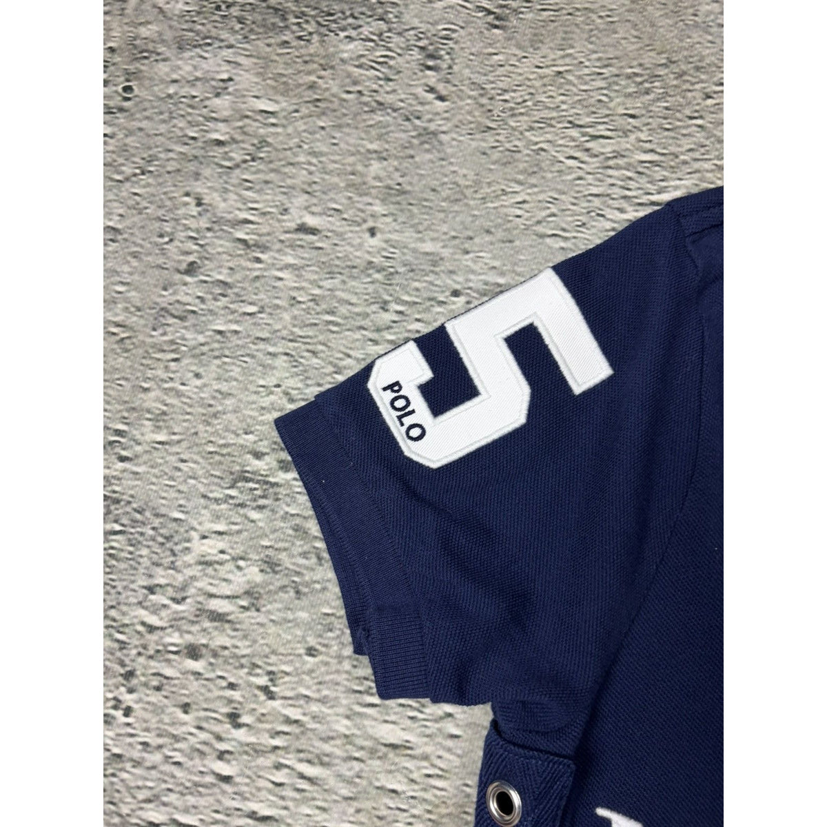 Chief Keef Polo Ralph Lauren New York navy blue Polo T-shirt