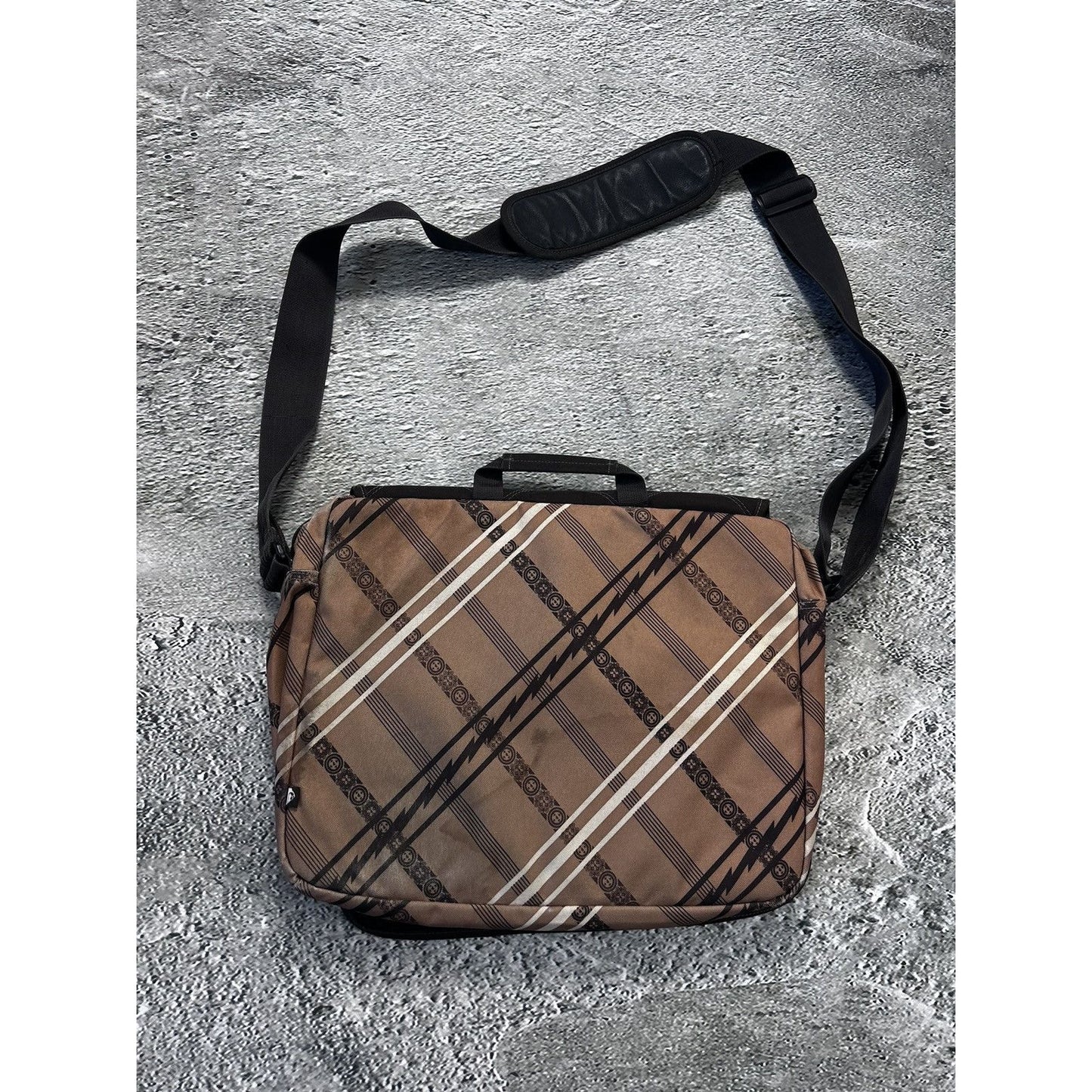 Quicksilver sling bag vintage brown Y2K