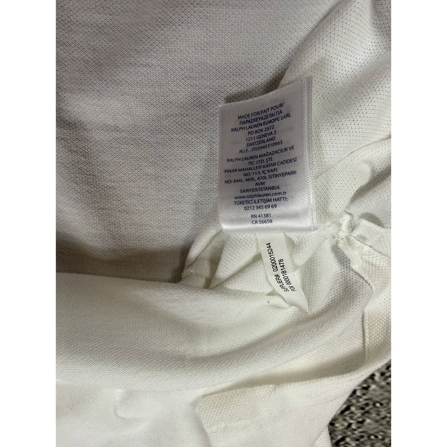 Chief Keef Polo Ralph Lauren vintage white big pony