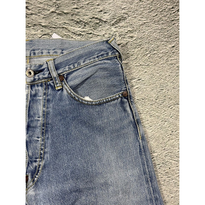 Evisu jeans tiger big logo gold selvedge denim Japan