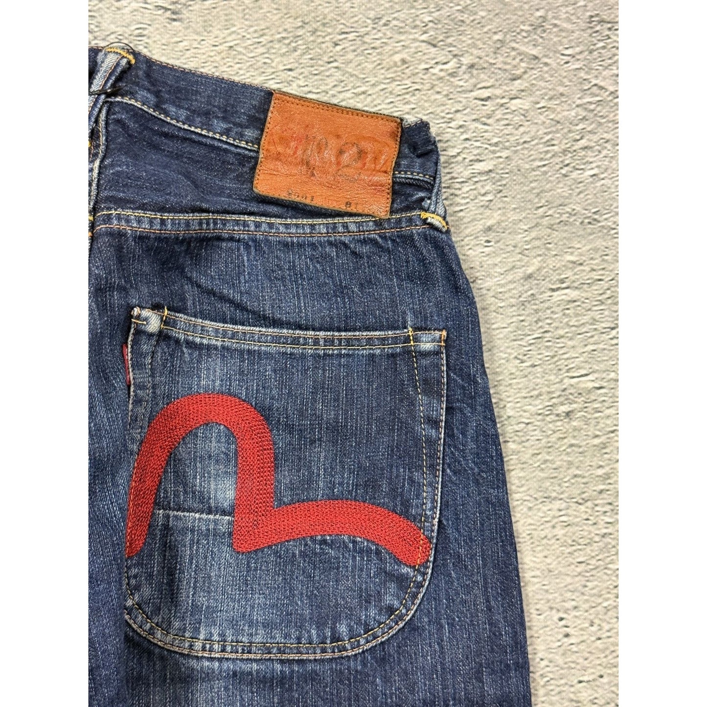 Evisu Hello Kitty jeans vintage selvedge denim Japan RARE