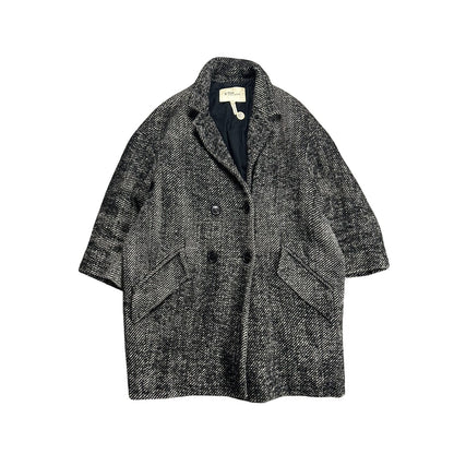 Isabel Marant Etoile wool coat tweed oversized