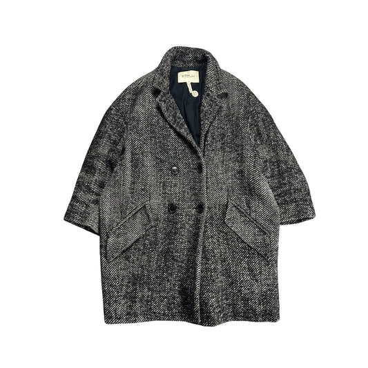 Isabel Marant Etoile wool coat tweed oversized
