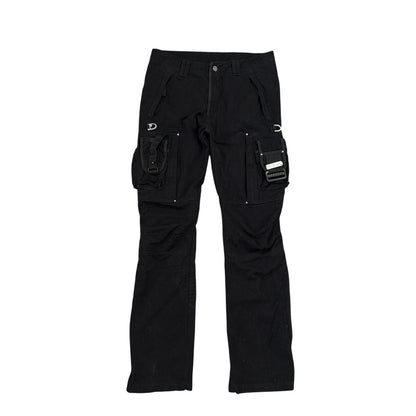 Field lived cargo pants black workwear military utility