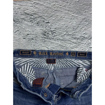 Rock Revival vintage blue jeans Y2K flared