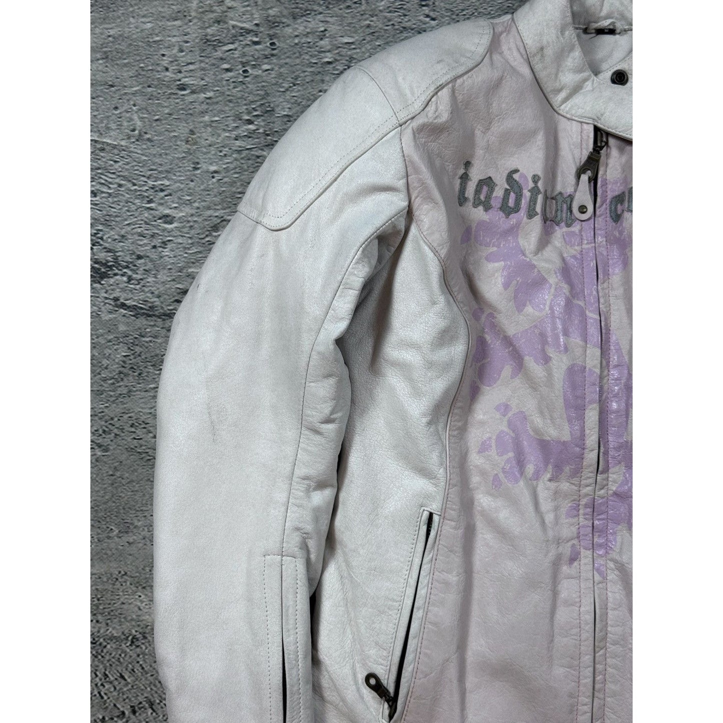Indian Coast BCN Racing Leather Jacket vintage motorcycle