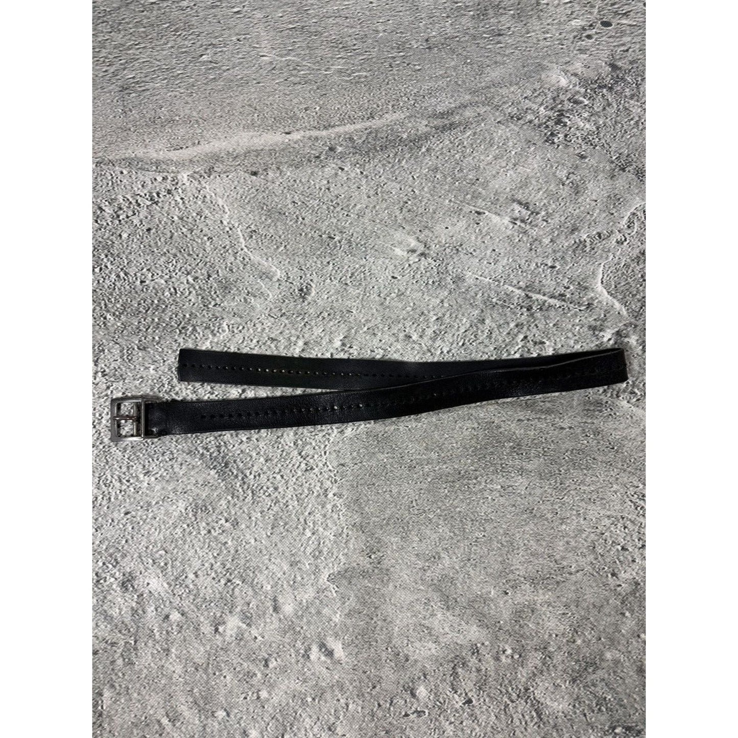 Diesel leather belt big buckle Y2K black basic gold silver