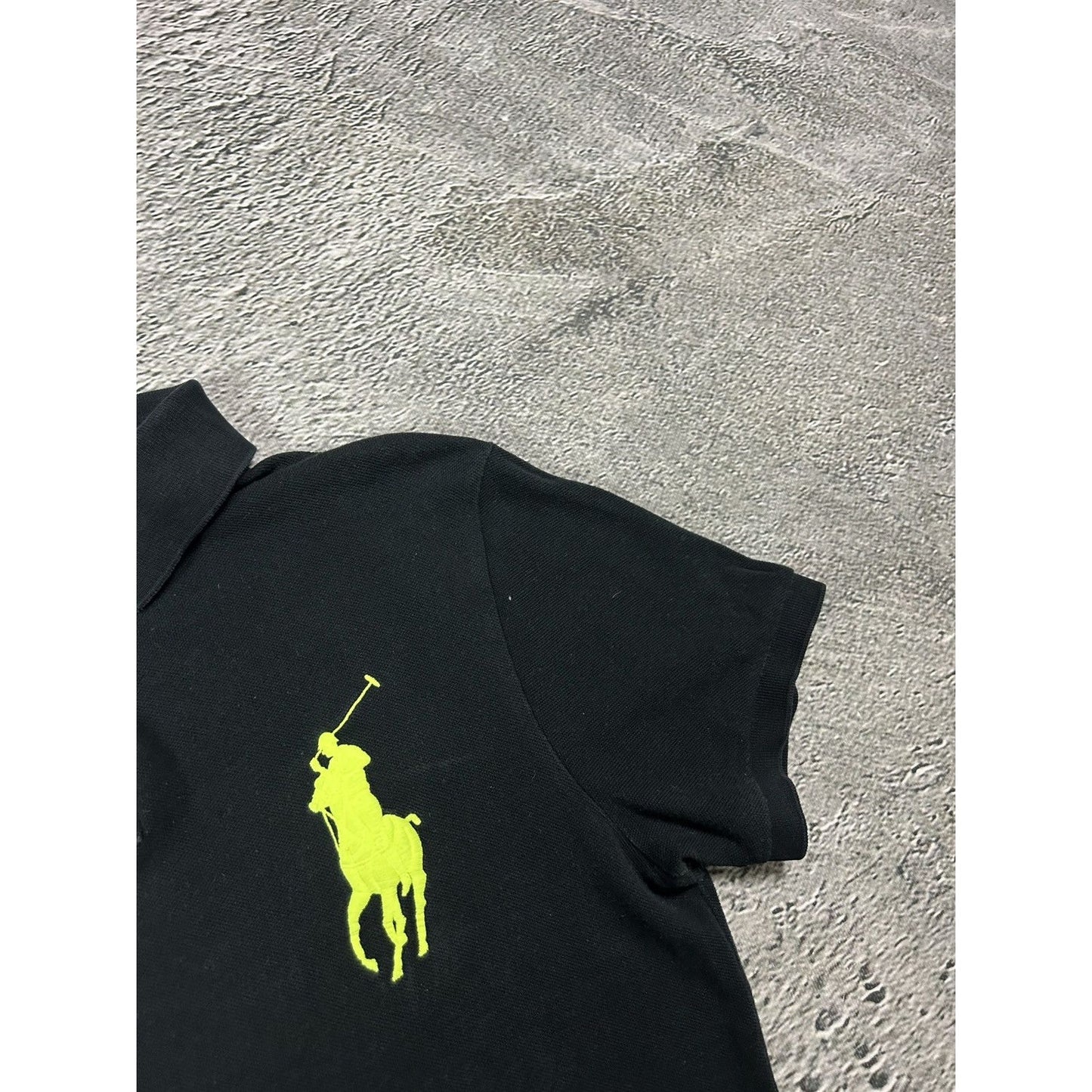 Chief Keef Polo Ralph Lauren USA black Polo t-shirt big pony