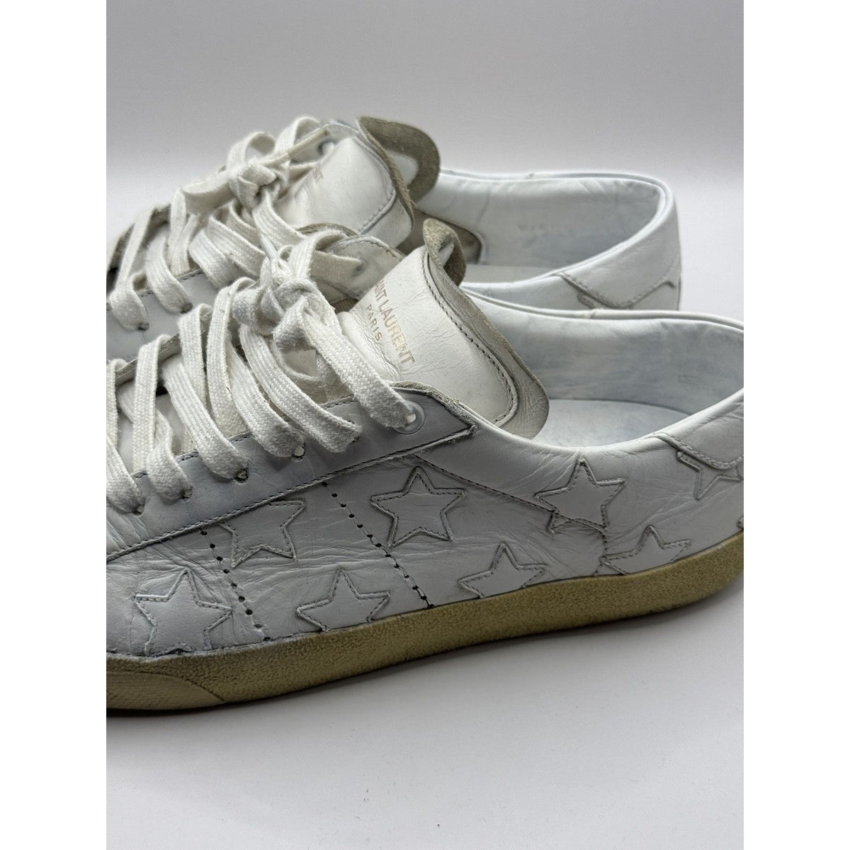 Saint Laurent Hedi Slimane sl06 Star sneakers low white SLP