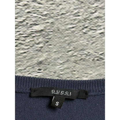 Gucci sweater vintage stripped navy white