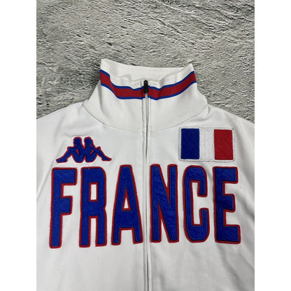 France Kappa vintage track jacket training zip sweatshirt