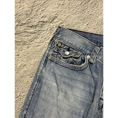 True Religion jeans vintage washed blue denim pants bootcut