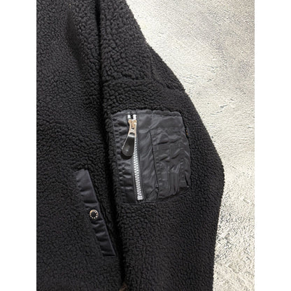 Alpha Industries sherpa bomber jacket