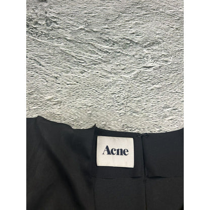 Acne dress black Mallory PSS12 vintage avant garde