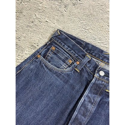 Evisu jeans daicock big logo red selvedge denim Yamane