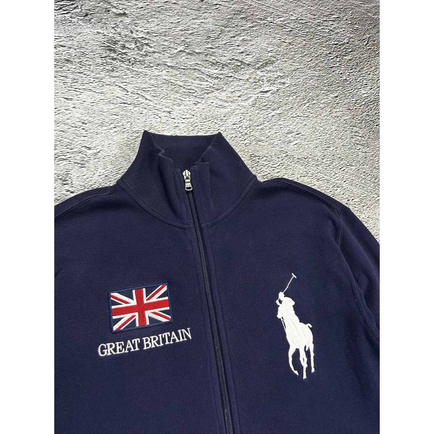 Chief Keef Polo Ralph Lauren zip sweatshirt Great Britain