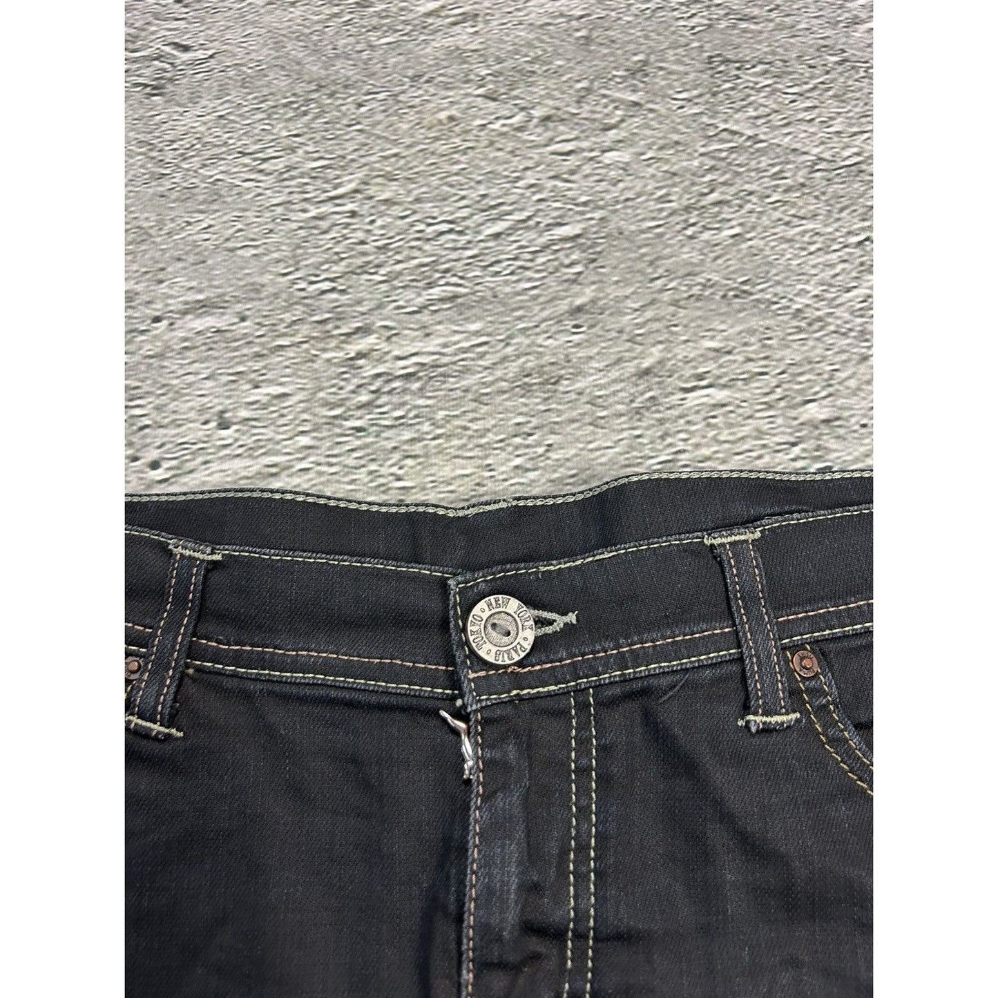Evisu x Puma vintage black skirt seagulls Y2K