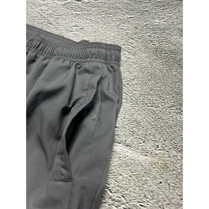 Nike vintage grey nylon track pants drill Y2K