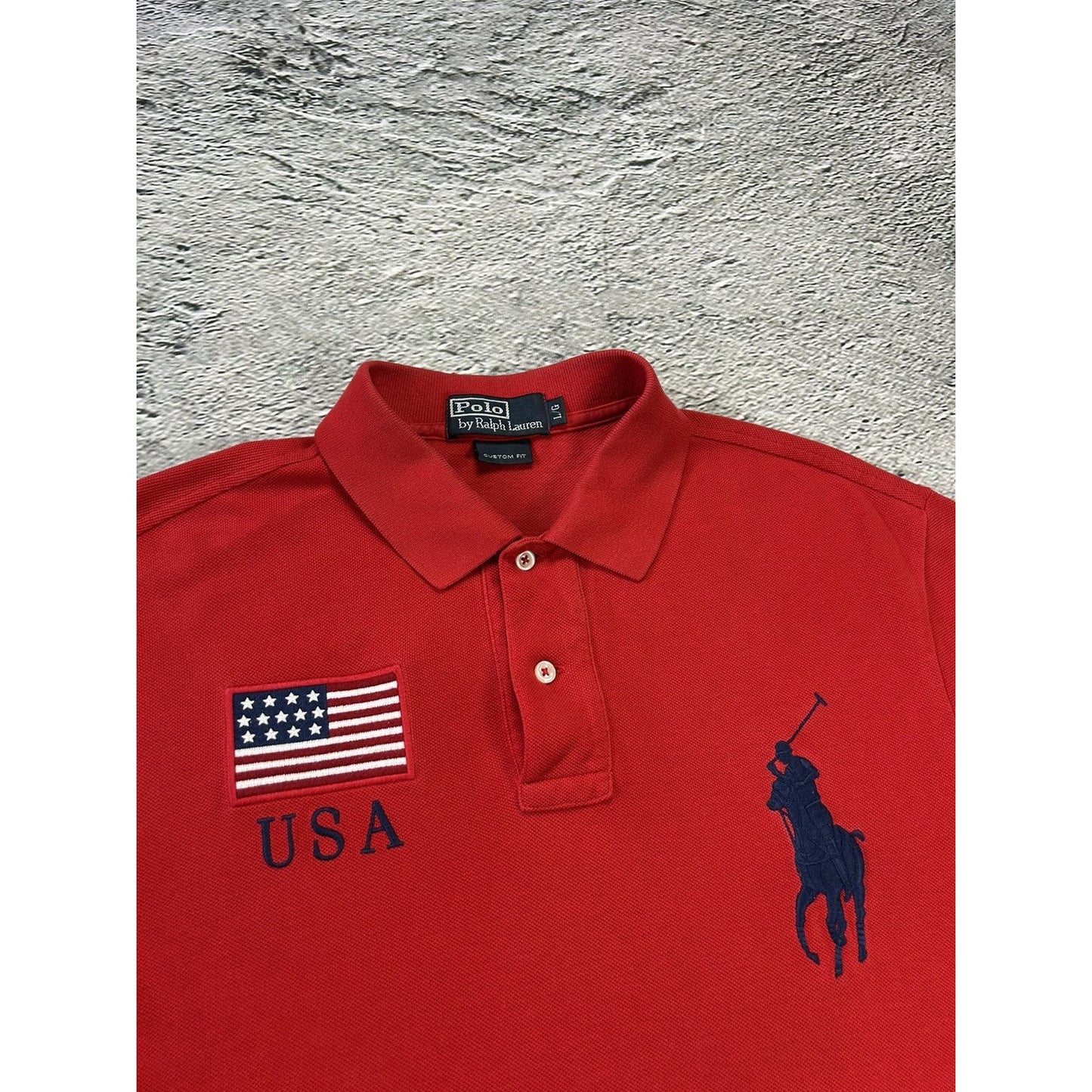 Chief Keef Polo Ralph Lauren red USA big pony