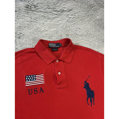 Chief Keef Polo Ralph Lauren red USA big pony