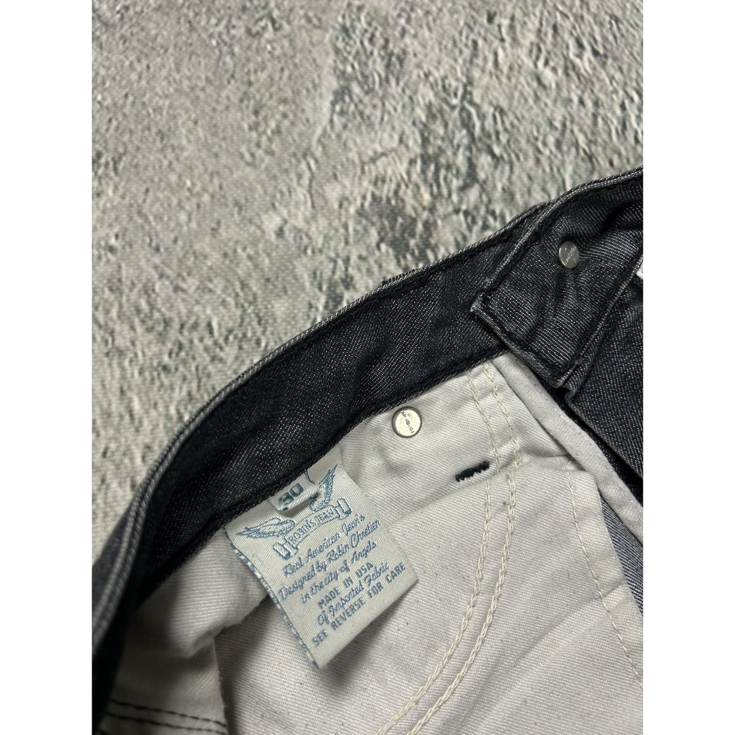 Robins jeans black rhinestones studded jeans flared Y2K