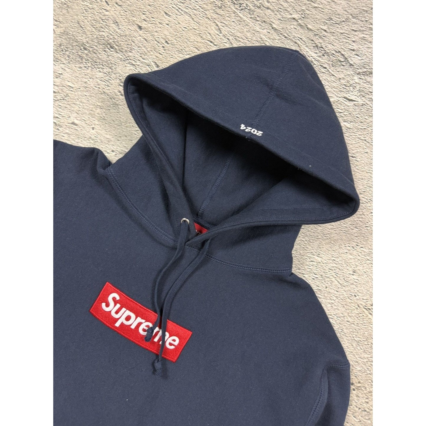Supreme box logo hoodie blue navy red bogo FW 2024
